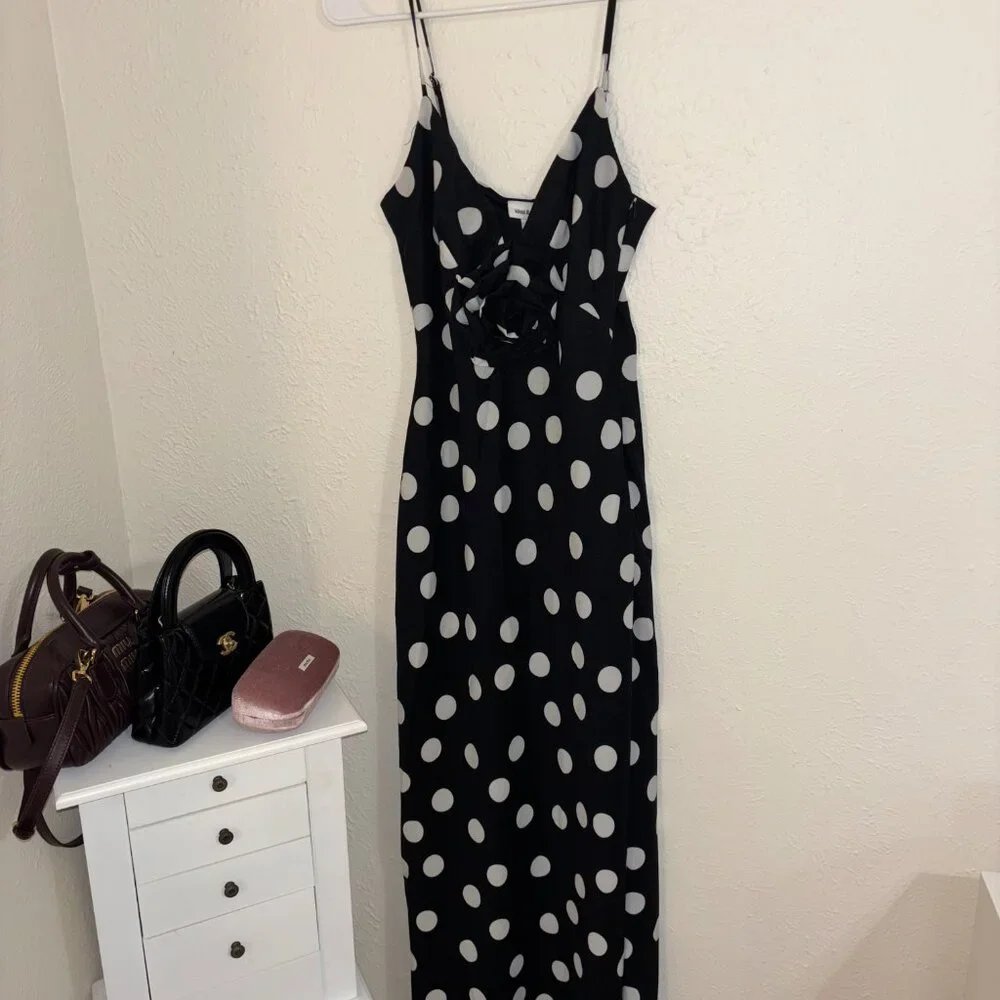 POLKA DOT DRESS - Picture 2 of 3
